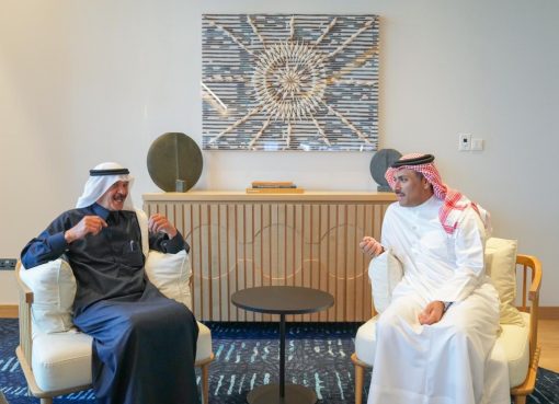 وزير الإعلام يستقبل رؤساء الجمعيات الصحفية الخليجية